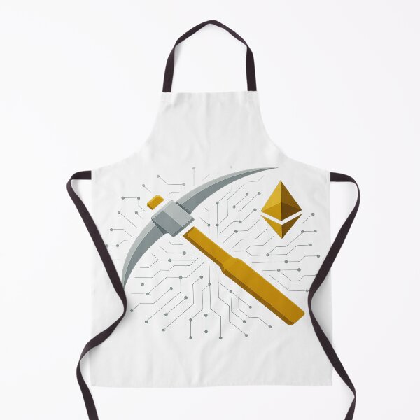 Item preview, Ethereum to the Moon – Digital Mining Pickaxe Crypto Art | ETH $10K Trend 2025 designed and sold by artist-for-you.