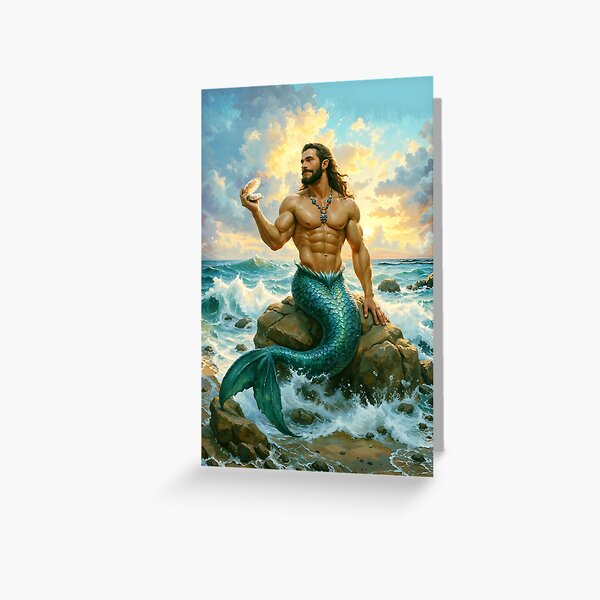 Item preview, The Merman designed and sold by Mythical Bodies.