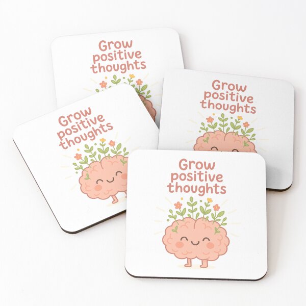 Item preview, Grow Positive Thoughts – Mental Wellness Plant Design designed and sold by Aube11.