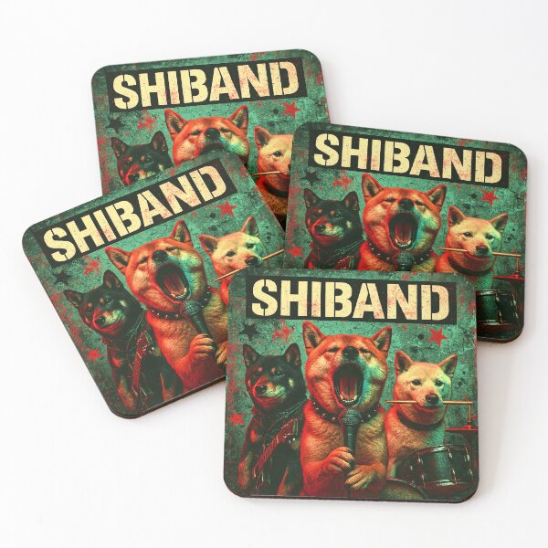 Item preview, SHIBAND – Rock ’n’ Bark Revolution designed and sold by SUNAGIMO9999.