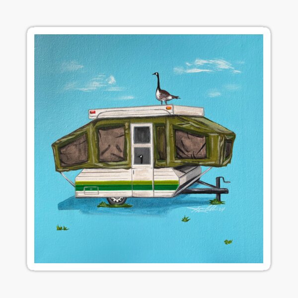 Tent City no.2 Sticker