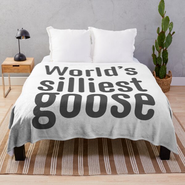 Item preview, World's Silliest Goose - Grey designed and sold by sillyjess.