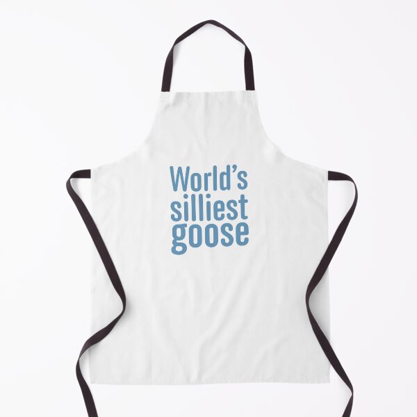 Item preview, World's Silliest Goose - Steel Blue designed and sold by sillyjess.