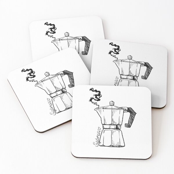 Item preview, ITALIAN MOKA COFFEE MAKER DESIGNED designed and sold by infinitearte.