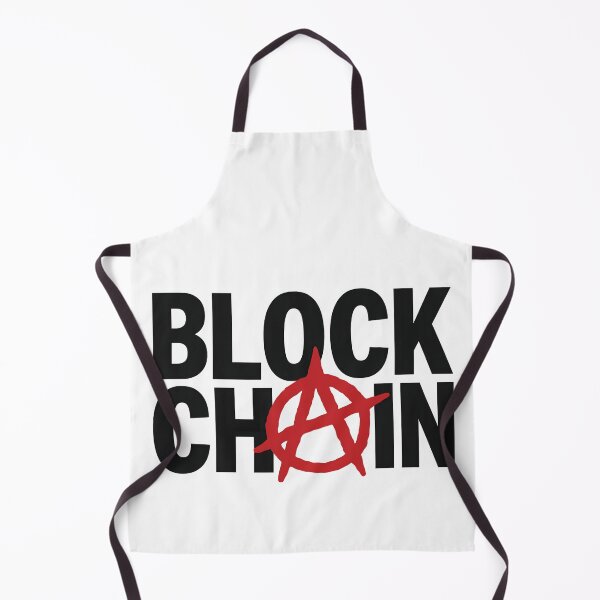 Item preview, Blockchain Anarchy Shirt – Red A on White Crypto Minimalist designed and sold by WAUZ.