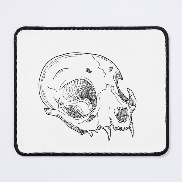 Item preview, Cat Skull  designed and sold by witchlingart.