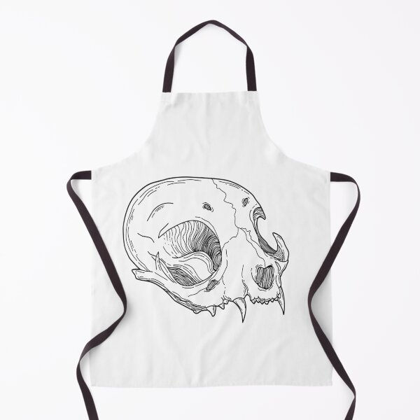 Item preview, Cat Skull designed and sold by witchlingart.