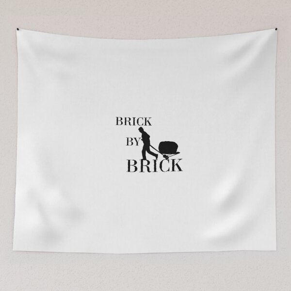 Item preview, Brick by Brick – Nipsey Hussle Inspired Quote on Consistency designed and sold by Festers.