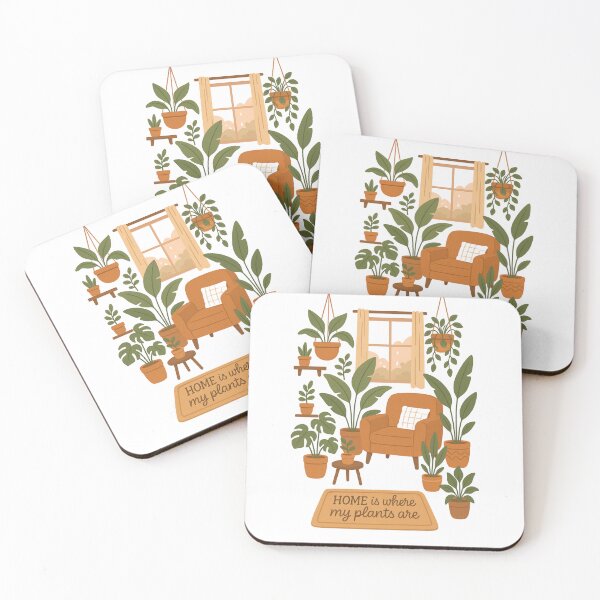 Item preview, Home Is Where My Plants Are – Cozy Plant Lover Design designed and sold by Aube11.