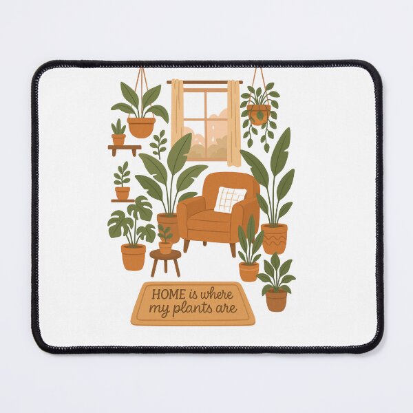 Item preview, Home Is Where My Plants Are – Cozy Plant Lover Design designed and sold by Aube11.