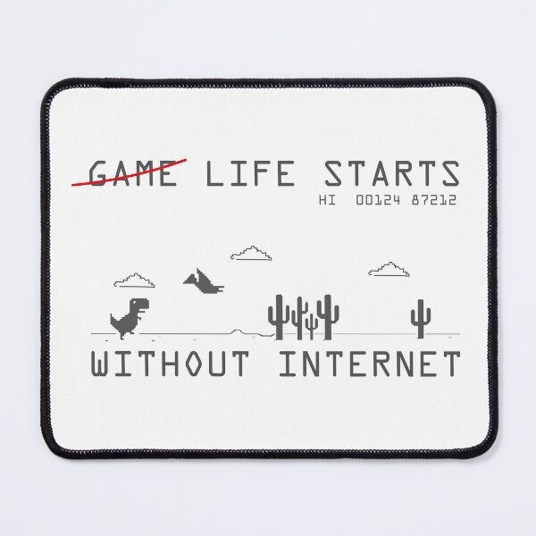 Item preview, Life starts without internet designed and sold by melissamaduka.