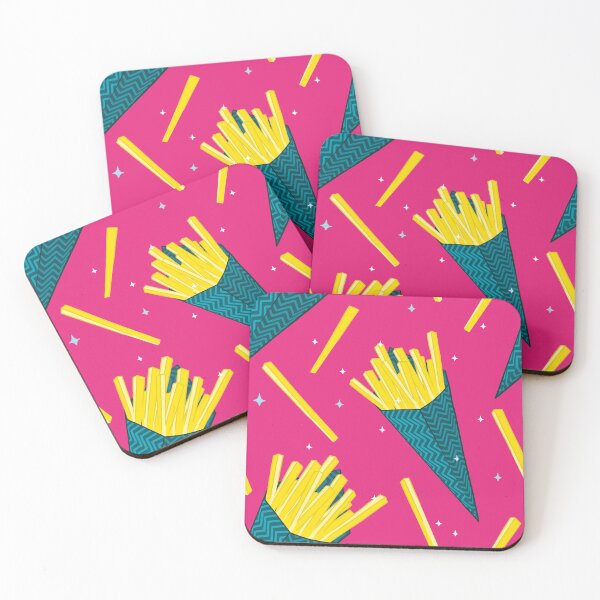 Item preview, Belgian fries and pop colors! designed and sold by TiphaineBoilet.