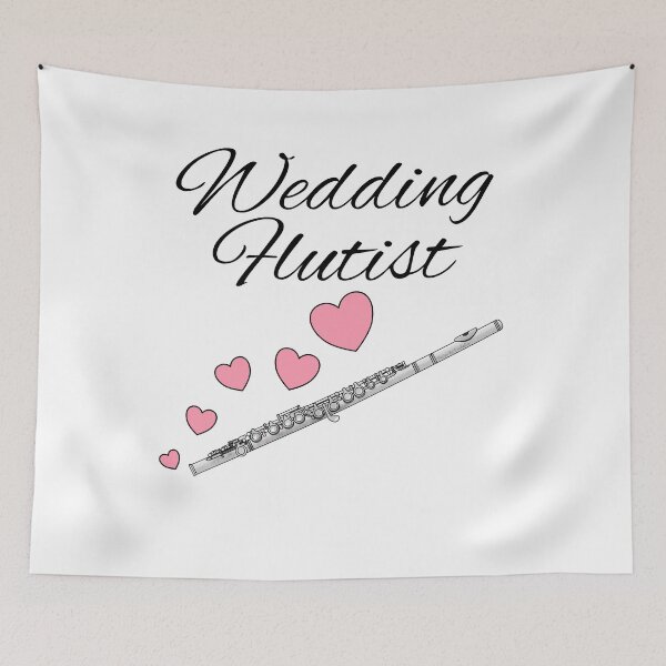 Item preview, Wedding Flutist, Flute Player Woodwind Musician designed and sold by doodlerob.