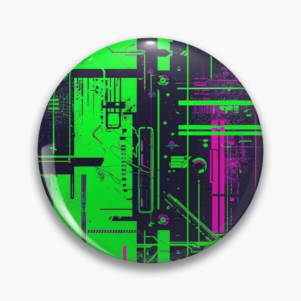Item preview, Futuristic Neon Cyberpunk 1 designed and sold by SparroCreative.