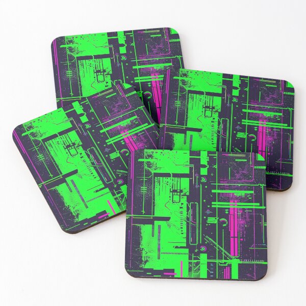 Item preview, Futuristic Neon Cyberpunk 1 designed and sold by SparroCreative.