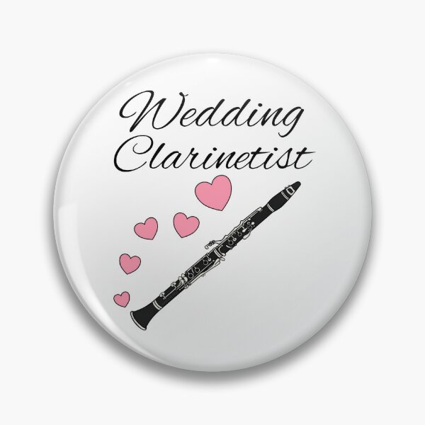 Item preview, Wedding Clarinetist, Clarinet Player Woodwind Musician designed and sold by doodlerob.