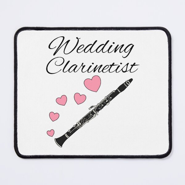 Item preview, Wedding Clarinetist, Clarinet Player Woodwind Musician designed and sold by doodlerob.