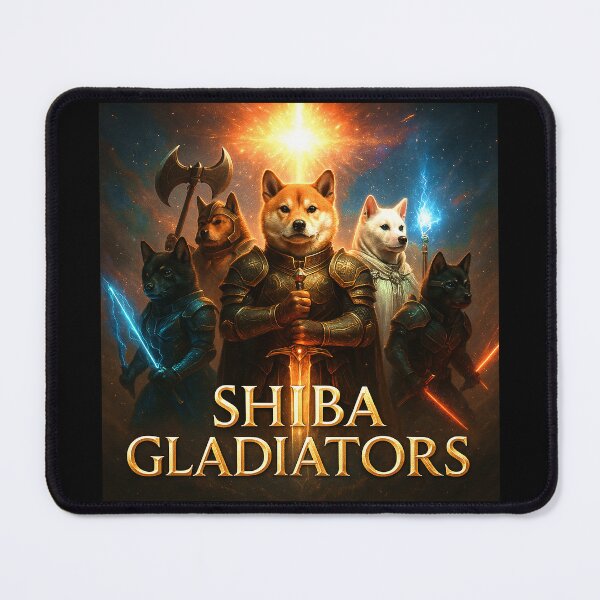 Item preview, Shiba Gladiators – Legends of Light designed and sold by SUNAGIMO9999.