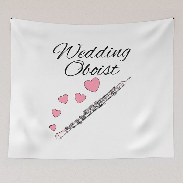Item preview, Wedding Oboist, Oboe Player Woodwind Musician designed and sold by doodlerob.