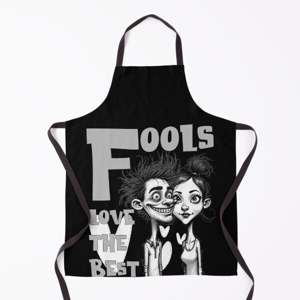 Item preview, Fools Love the Best – Quirky Couple Art designed and sold by Pulse Creativity Designs.