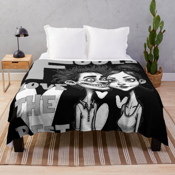 Item preview, Fools Love the Best – Quirky Couple Art designed and sold by Pulse Creativity Designs.