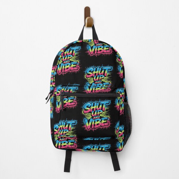 Item preview, Vibes Street Style Bold Graffiti Shut Up and Vibe Streetwear designed and sold by w1ckerman.