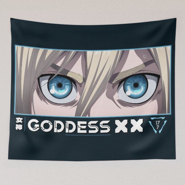 Item preview, Goddess Anime Eyes Japanese Cozy Anime Style designed and sold by Otakurypto.