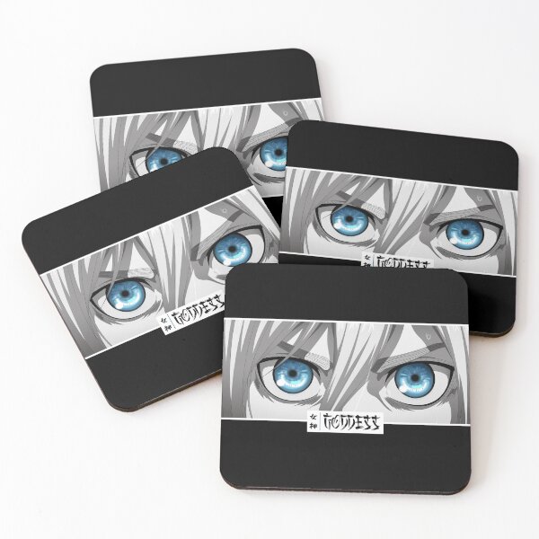 Item preview, Goddess Anime Eyes Monochrome Japanese Cozy Manga designed and sold by Otakurypto.