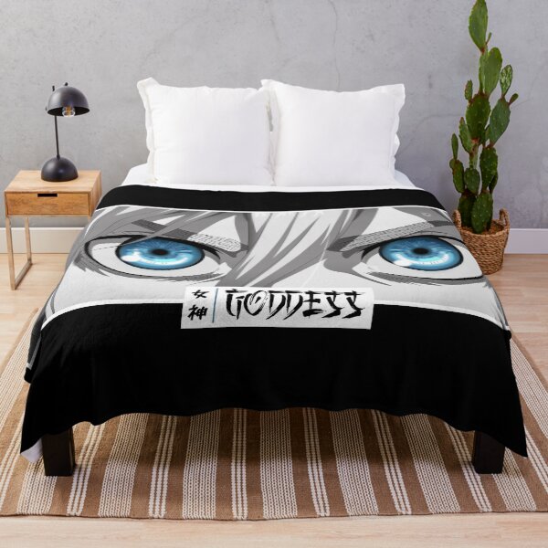 Item preview, Goddess Anime Eyes Monochrome Japanese Cozy Manga designed and sold by Otakurypto.
