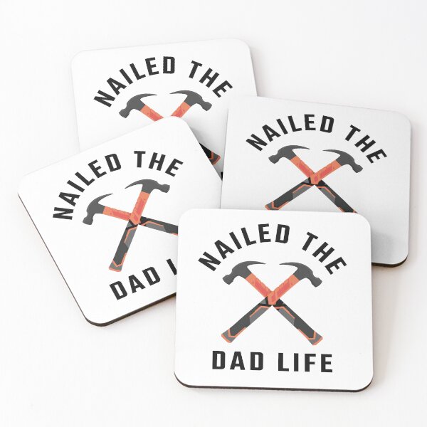 Item preview, Father's day Nailed the dad life Hammers designed and sold by Art-of-Rory.