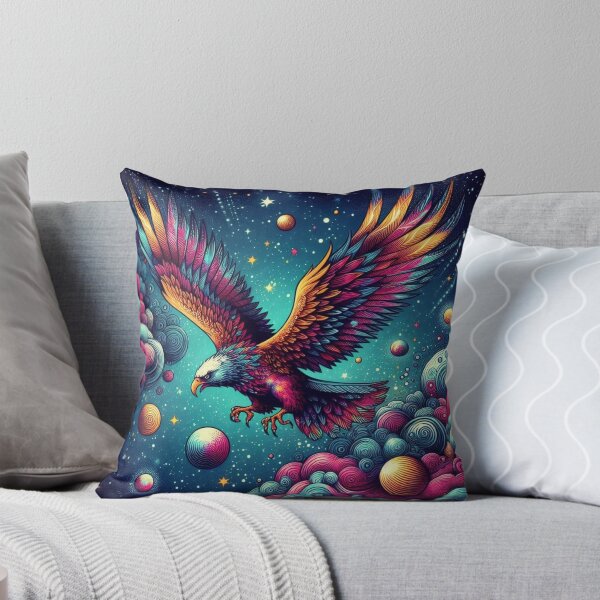 Item preview, colorful eagle designed and sold by Dogandesighn.