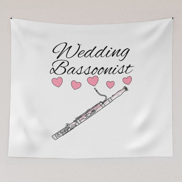 Item preview, Wedding Bassoonist, Bassoon Player Woodwind Musician designed and sold by doodlerob.