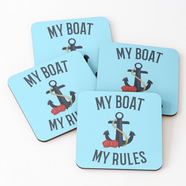 Item preview, My Boat My Rules designed and sold by 87-Aesthetics.