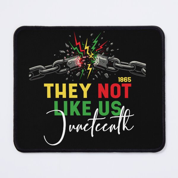 Item preview, They Not Like Us Juneteenth 1865 - Broken Chain Freedom designed and sold by GraphixSpark.
