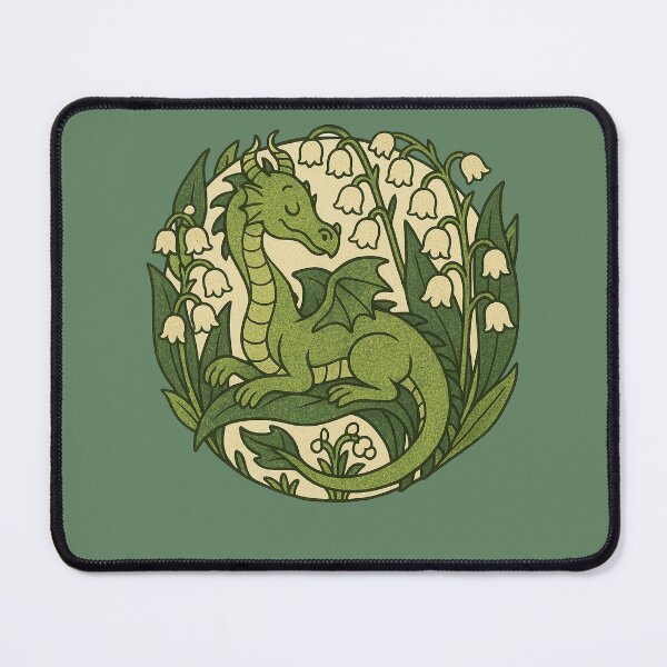 Item preview, Lily of the Valley Dragon designed and sold by FrictionMaxxing.