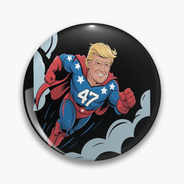 Item preview, Donald Trump Sticker, Superhero Trump Die-Cut designed and sold by splindoershop.