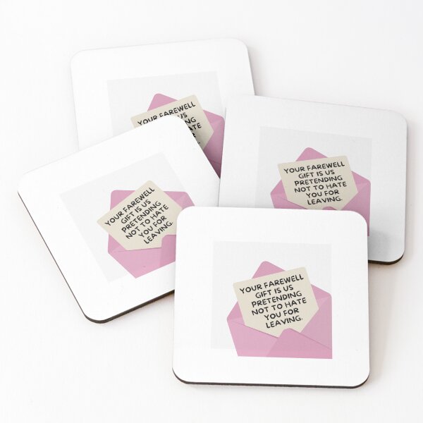 Item preview, Your farewell gift is us pretending not to hate you for leaving - Funny Farewell for Coworkers designed and sold by mimiscreativity.