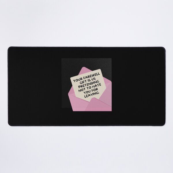 Item preview, Your farewell gift is us pretending not to hate you for leaving - Funny Farewell for Coworkers designed and sold by mimiscreativity.