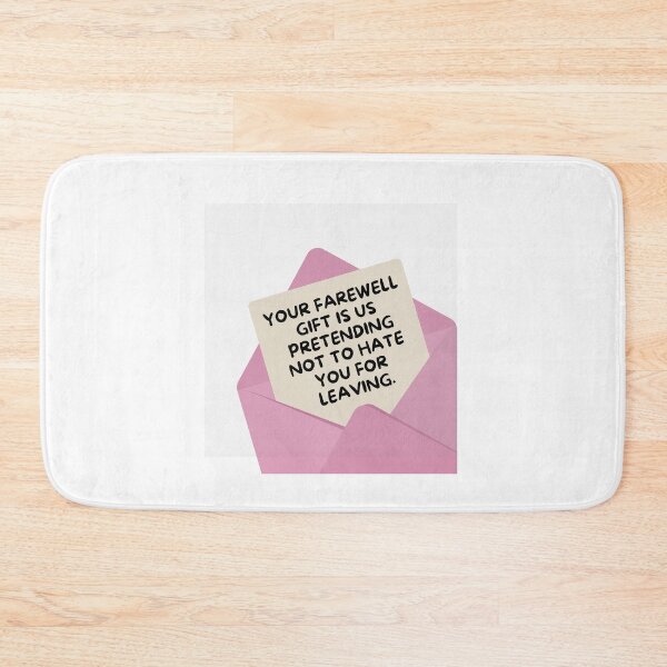 Item preview, Your farewell gift is us pretending not to hate you for leaving - Funny Farewell for Coworkers designed and sold by mimiscreativity.