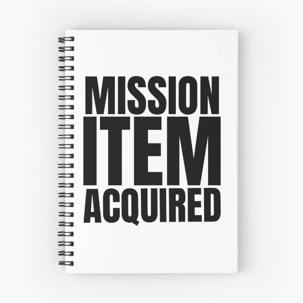 Item preview, Mission Item Acquired designed and sold by PeoplizeIt.