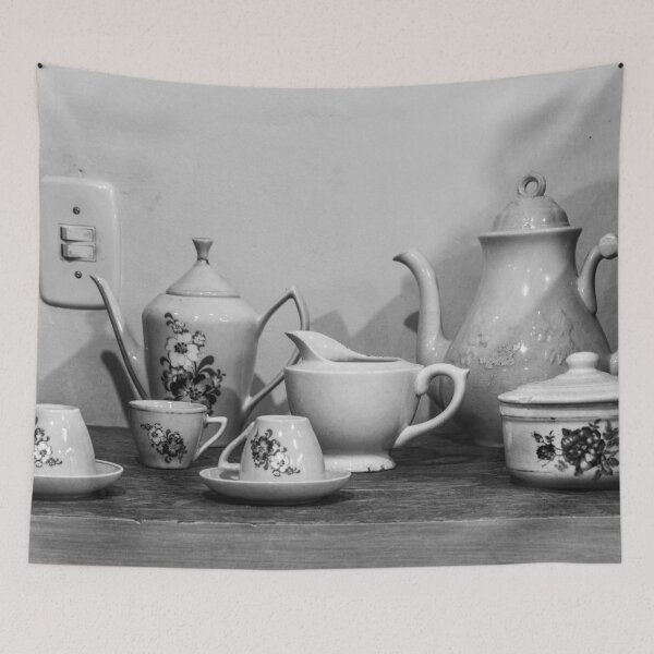Item preview, Antique porcelain set, in black and white designed and sold by felipequeiroz.
