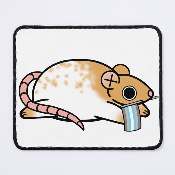 Item preview, Pride rat, DemiBoy Pride Flag designed and sold by LCDemon.