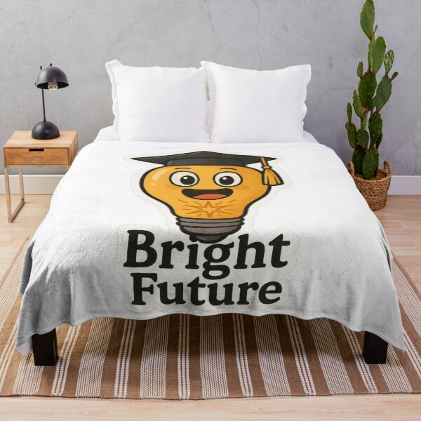 Item preview, Bright Future Graduation Art designed and sold by Trendy Sticker & Merch Collection - Express Yourself.