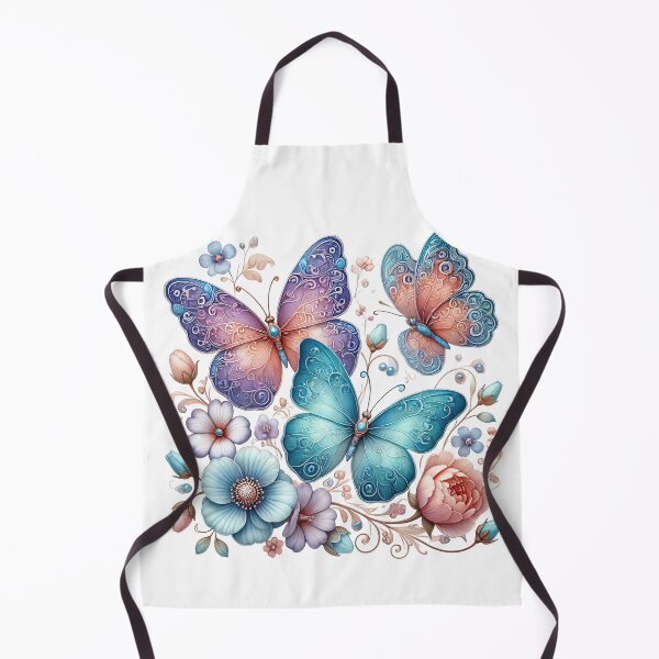 Item preview, Fantasy butterflies with a flower background designed and sold by LoneAngel.