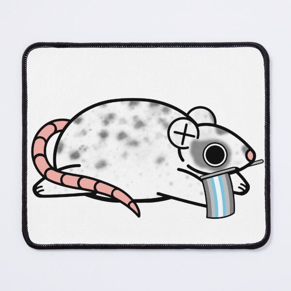 Item preview, Pride rat, DemiBoy Pride Flag designed and sold by LCDemon.