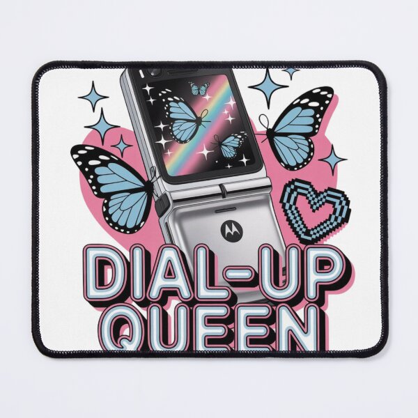 Item preview, Dial-Up Queen – Y2K Aesthetic T-Shirt designed and sold by saldesign433.
