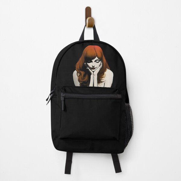 Item preview, Moody Redhead Woman Minimalist Gothic Art designed and sold by Shoot-The-Moon.