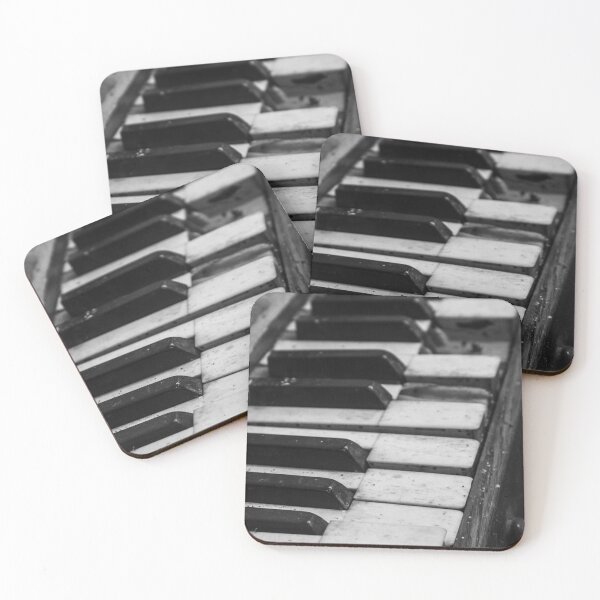 Item preview, worn keys of an old piano 3 designed and sold by felipequeiroz.