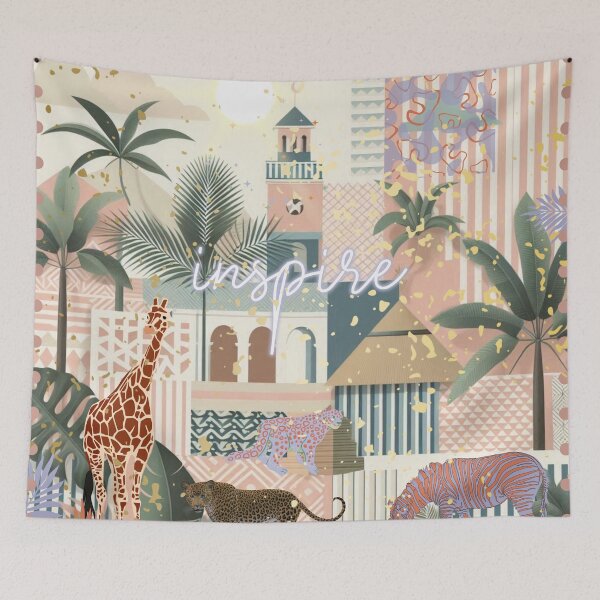 Item preview, Elegant Gold Tropical Jungle Pattern | Botanical Palm Leaves Design designed and sold by Sugar Wisdom .