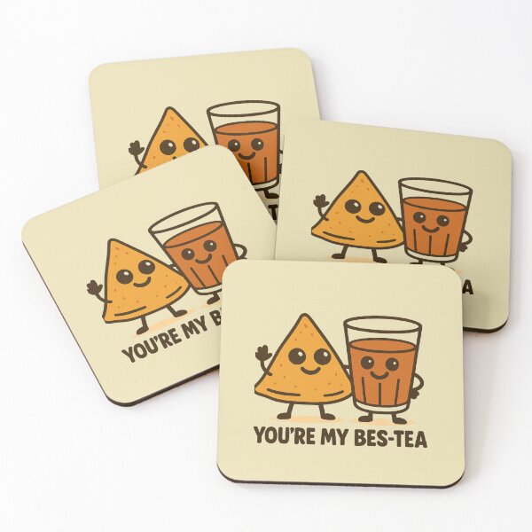 Item preview, samosa and chai best friends  designed and sold by malufromhtown.